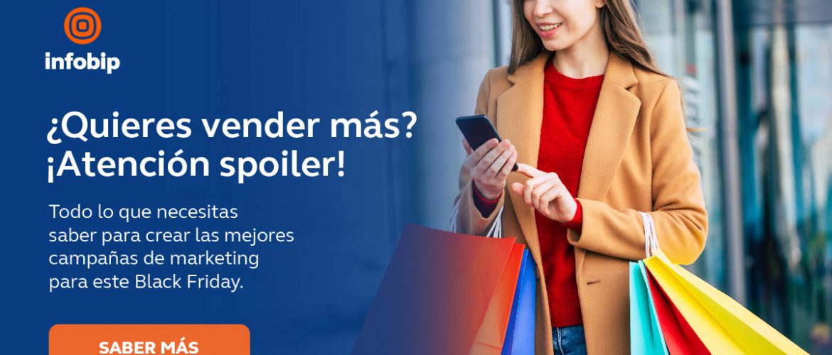 Personaliza tus campañas de marketing para Black Friday con Infobip